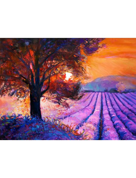 

Алмазная мозаика без подрамника Дерево в Поле, 130x100 см, 30 цветов, 56660, РА-073