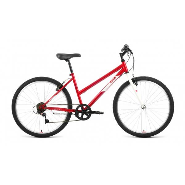 

Велосипед 26 FORWARD ALTAIR MTB HT LOW (6-ск.) 2022 (рама 17) красный/белый