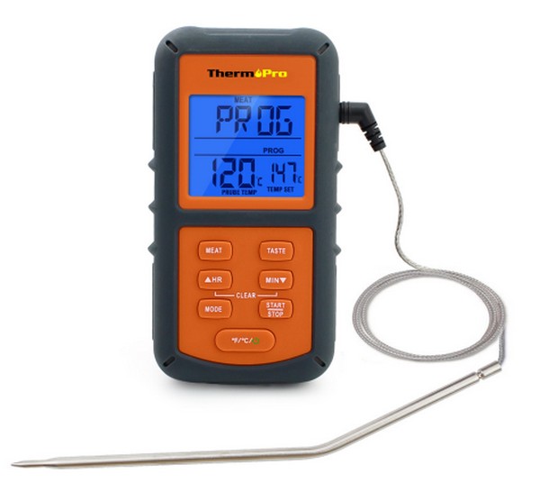 фото Цифровой кухонный термометр с щупом thermopro tp-06s