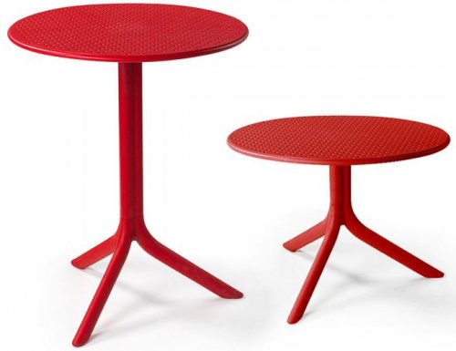 Стол для дачи обеденный Reehouse Step 003/4005607000 красный 60,5х60,5х76,5 см