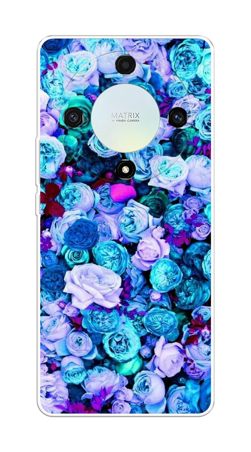 

Чехол на Honor X9A "Цветочный ковер", Фиолетовый, 6120850-2