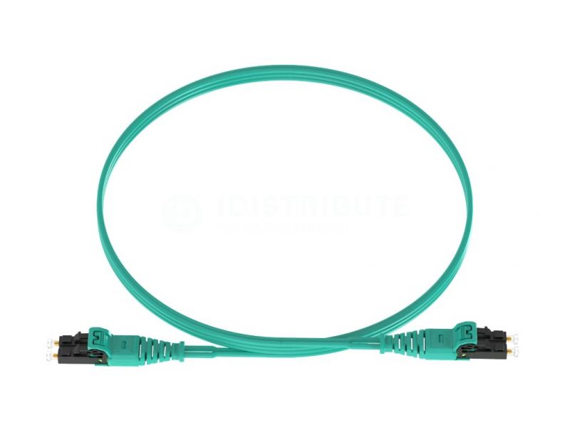 

Патч-корд Panduit LC - LC 2м (FZ2ELQ1Q1SNM002), Аквамарин