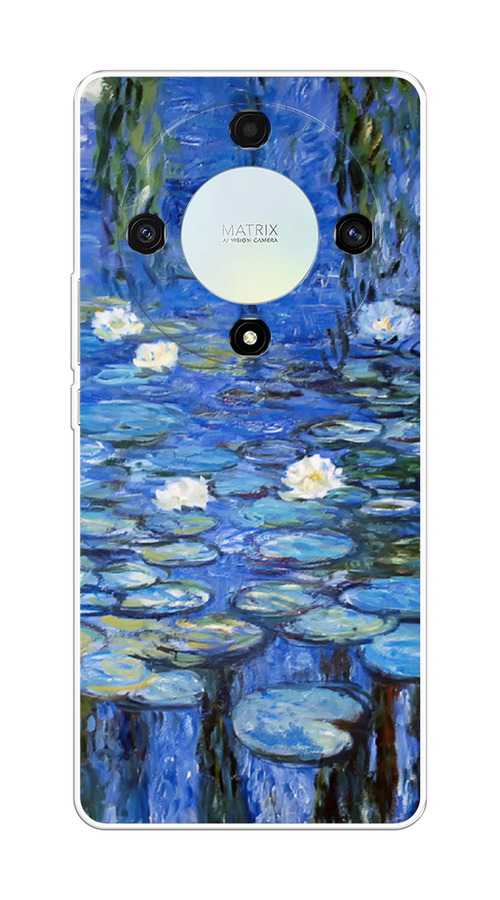 

Чехол на Honor X9A "Нарисованный пруд", Синий;зеленый, 6120850-4