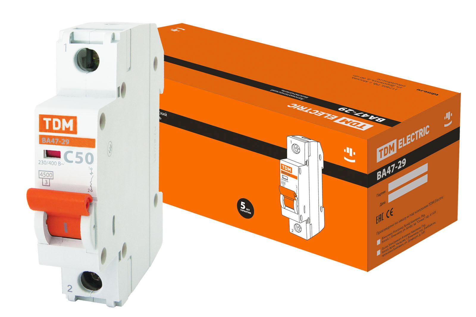 фото Автоматический выключатель tdm electric sq0206-0079