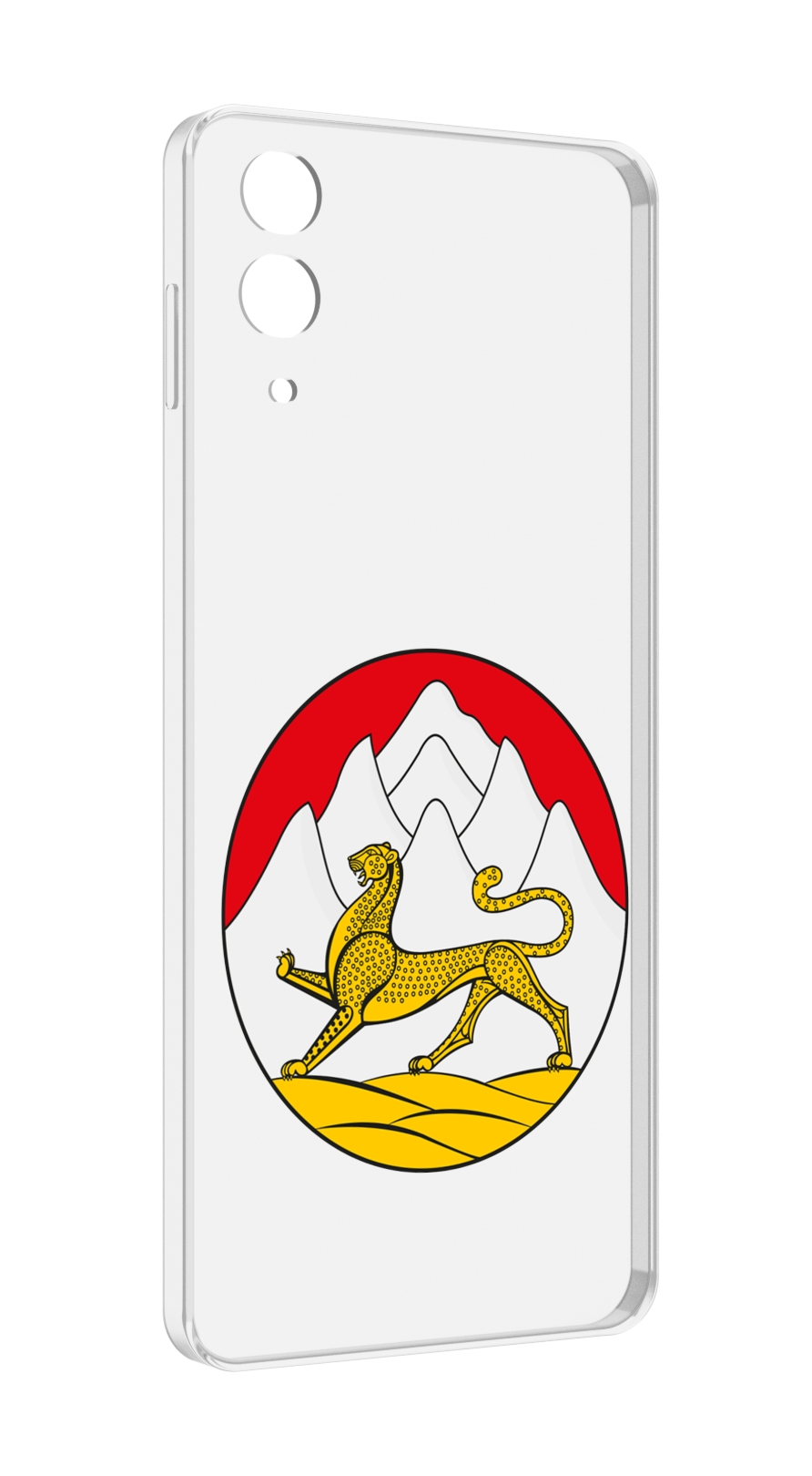 Чехол MyPads герб-северная-осетия для Samsung Galaxy Z Flip 4 (SM-F721)