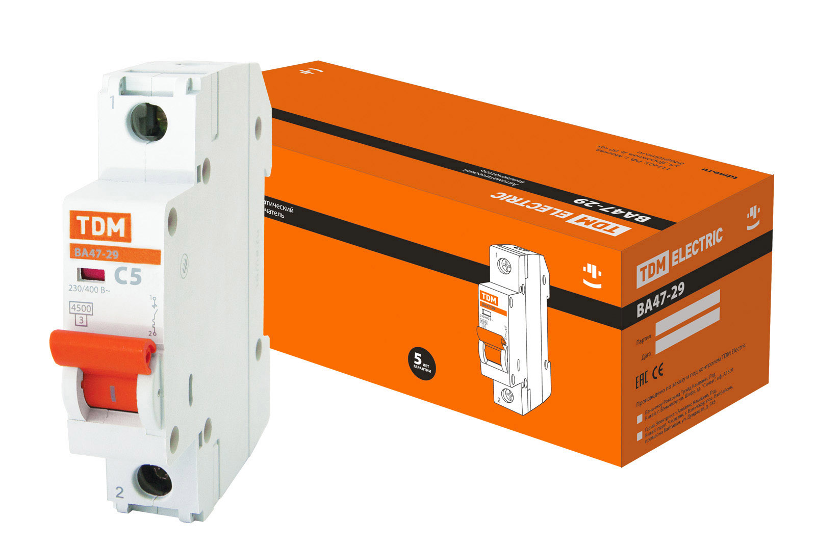 фото Автоматический выключатель tdm electric sq0206-0069