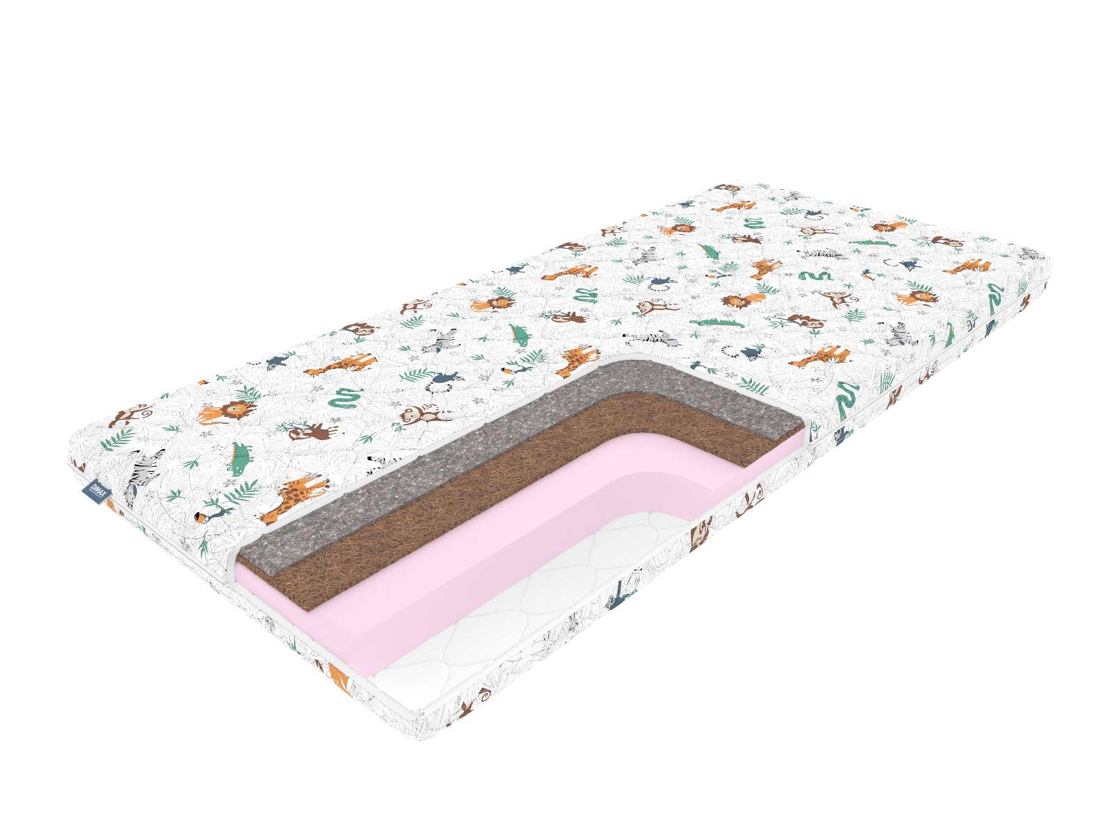 

Детский матрас Dimax Димакс Сорванец х/б, Беспружинный, 85х155 см, Димакс Сорванец х/б