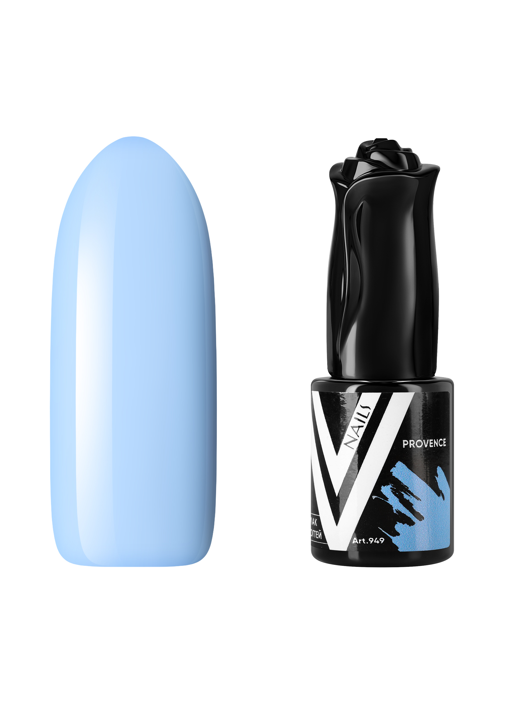 Гель-лак для ногтей Vogue Nails плотный самовыравнивающийся, светлый, голубой, 10 мл