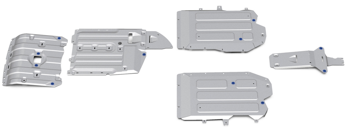 фото Зк, радиатора кпп рк топл бака и редуктора rival для bmw x5 g05 /x6 g06, алюм 3 мм,с креп