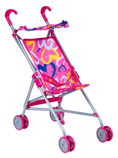 фото Детская игрушечная прогулочная коляска-трость buggy boom для кукол mixy 8003-m2013