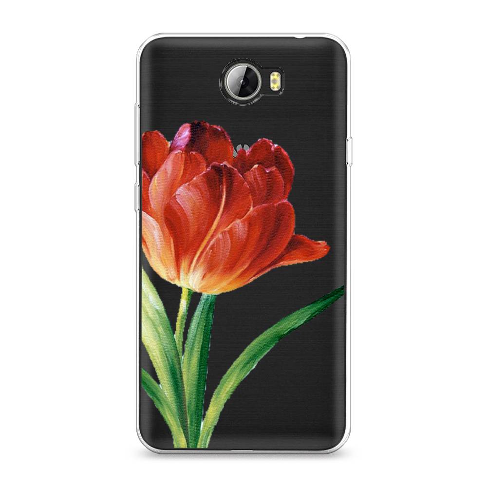 

Чехол Awog на Honor 5A "Красный тюльпан", Оранжевый;зеленый, 60350-8