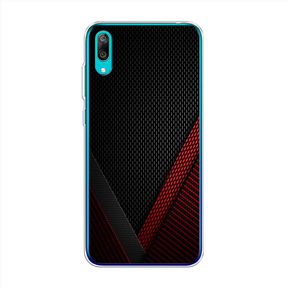 

Чехол Awog "Красный карбон" для Huawei Y7 Prime 2019