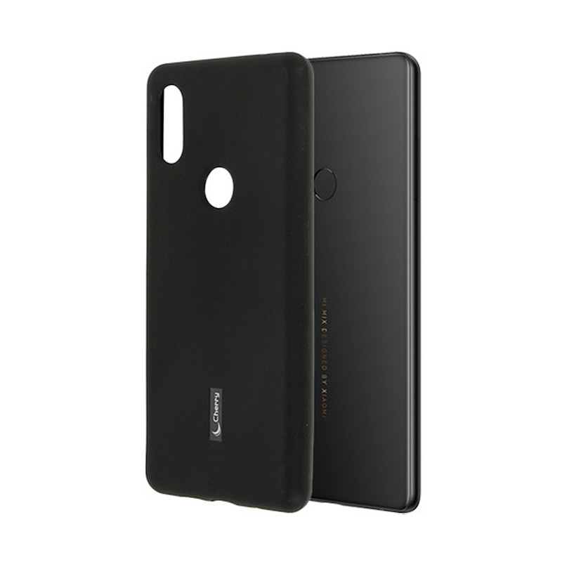 

Чехол-накладка для Xiaomi Mi MIX силикон матовый чёрный, Черный