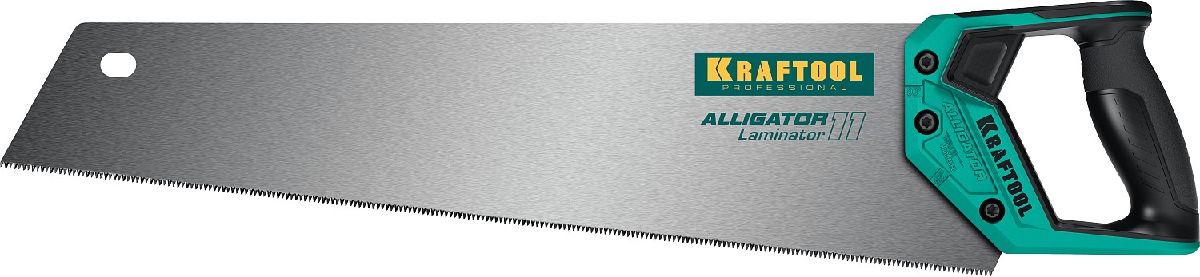 Ножовка по ламинату KRAFTOOL Alligator Laminator 11 500 мм (15207) ножовка по бетону kraftool alligator beton 700 мм крупный зуб