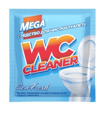 Порошок для чистки туалета с антимикробным эффектом WC Cleaner Sea Fresh 130г 106₽