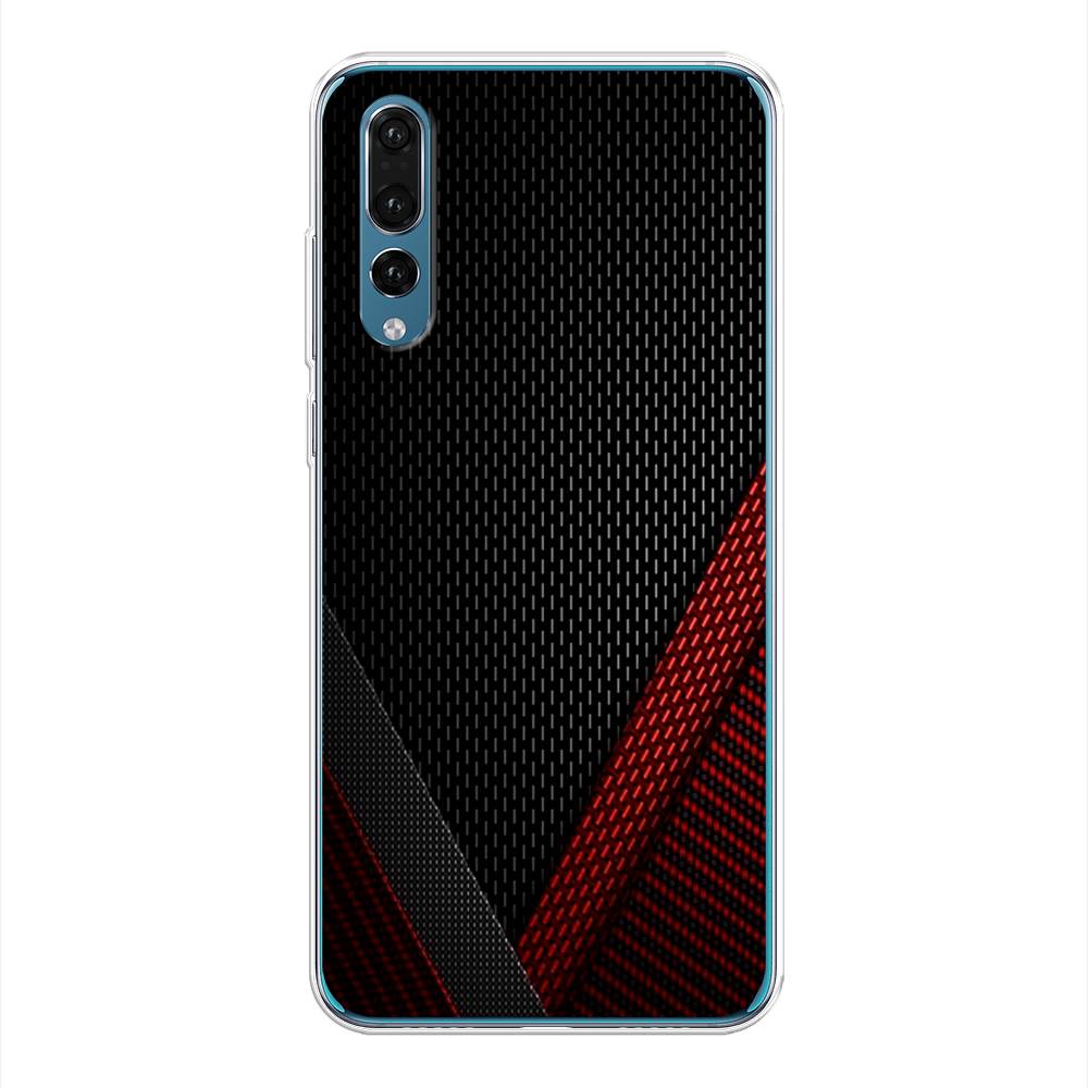 

Чехол Awog на Huawei P20 Pro "Красный карбон", Черный;красный, 65050-3