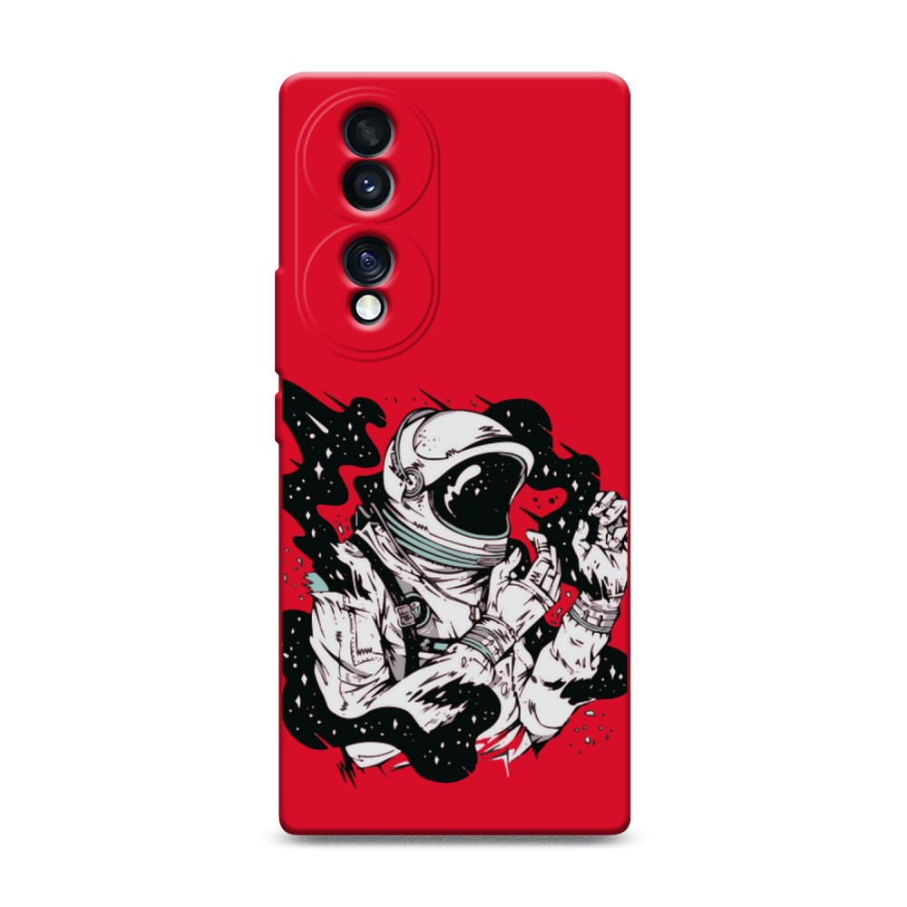 

Чехол Awog на Honor 70 "Космонавт арт", Черный;бежевый;белый, 6108253-1