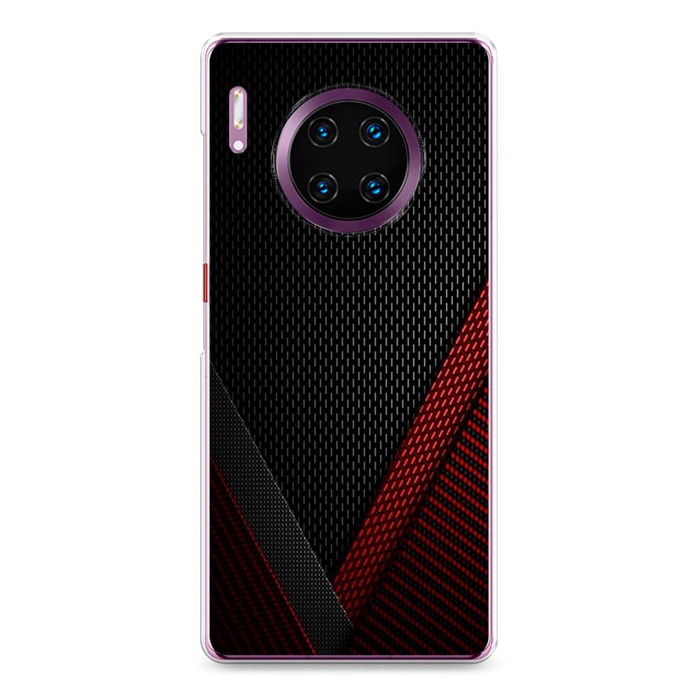 

Чехол Awog на Huawei Mate 30 Pro "Красный карбон", Черный;красный, 610450-3