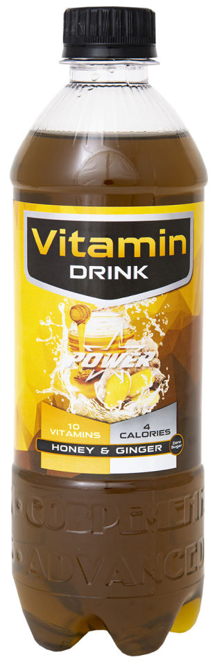 Напиток Vitamin Drink Power Star Мед-имбирь 500мл 64₽