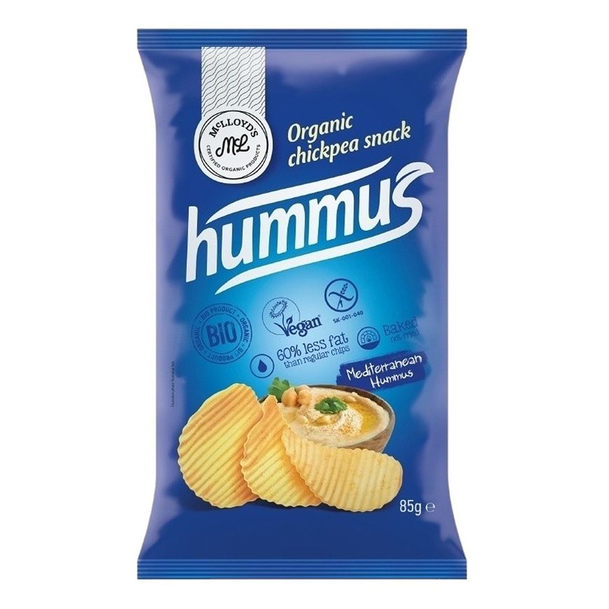 

Чипсы из нута Mclloyd's Hummus Средиземноморский хумус 85 г