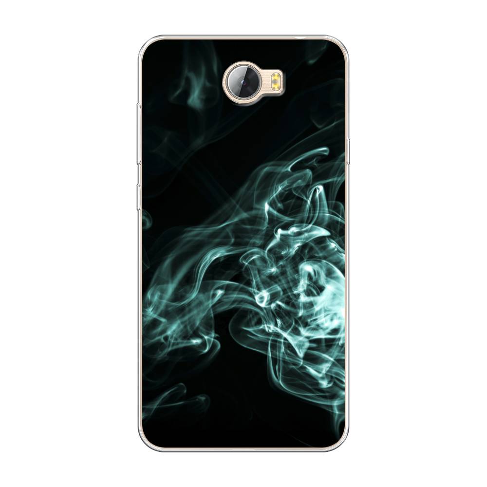 

Чехол на Huawei Y5 II "Дым", Голубой;черный, 61950-3