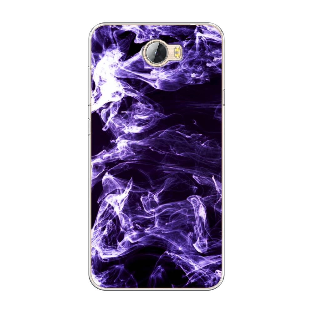 

Чехол на Huawei Y5 II "Фиолетовый дым", Фиолетовый;белый;черный, 61950-3