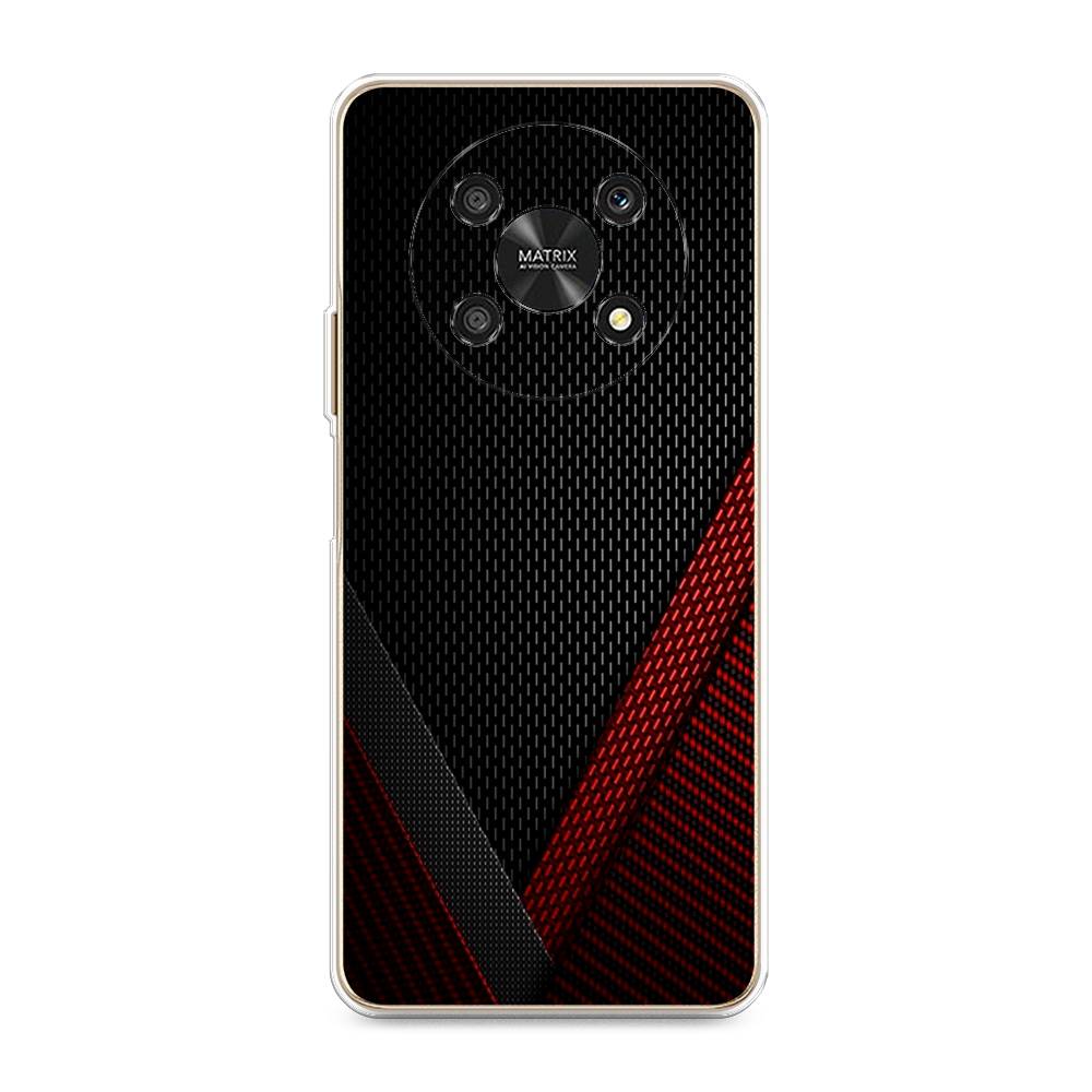 

Чехол Awog "Красный карбон" для Honor x30