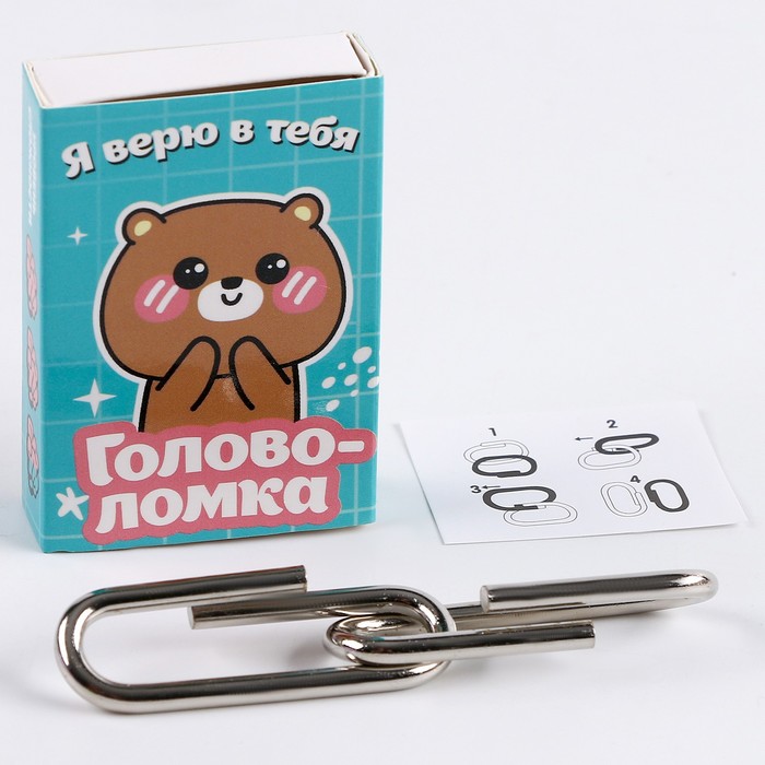 

Головоломка "Милашки" металл, микс (12 шт.)