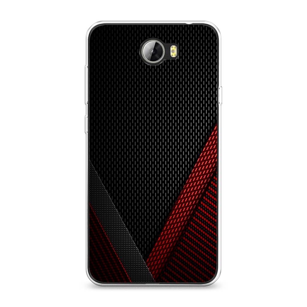 

Чехол Awog на Honor 5A "Красный карбон", Черный;красный, 60350-3