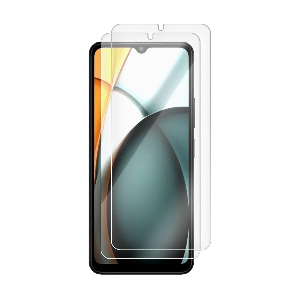 

Комплект защитных гибридных стекол Krutoff для Xiaomi Redmi A3 (2шт)