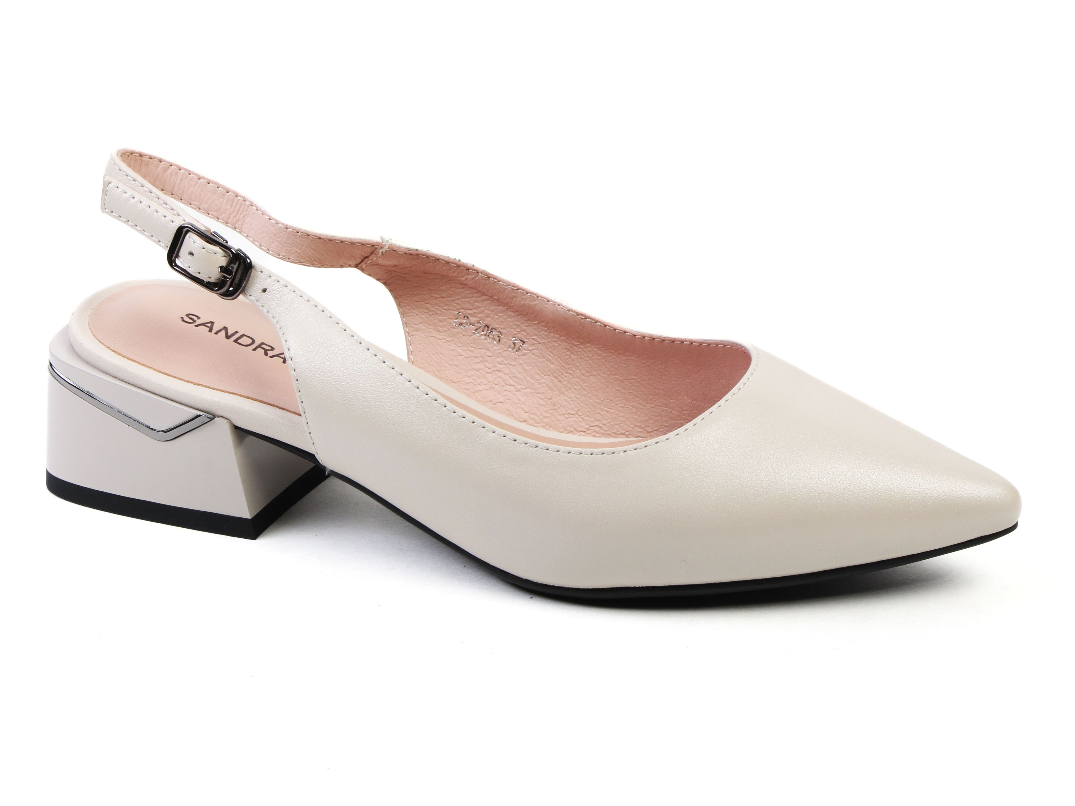 Туфли женские SANDRA VALERI L3-2052 бежевые 39 RU