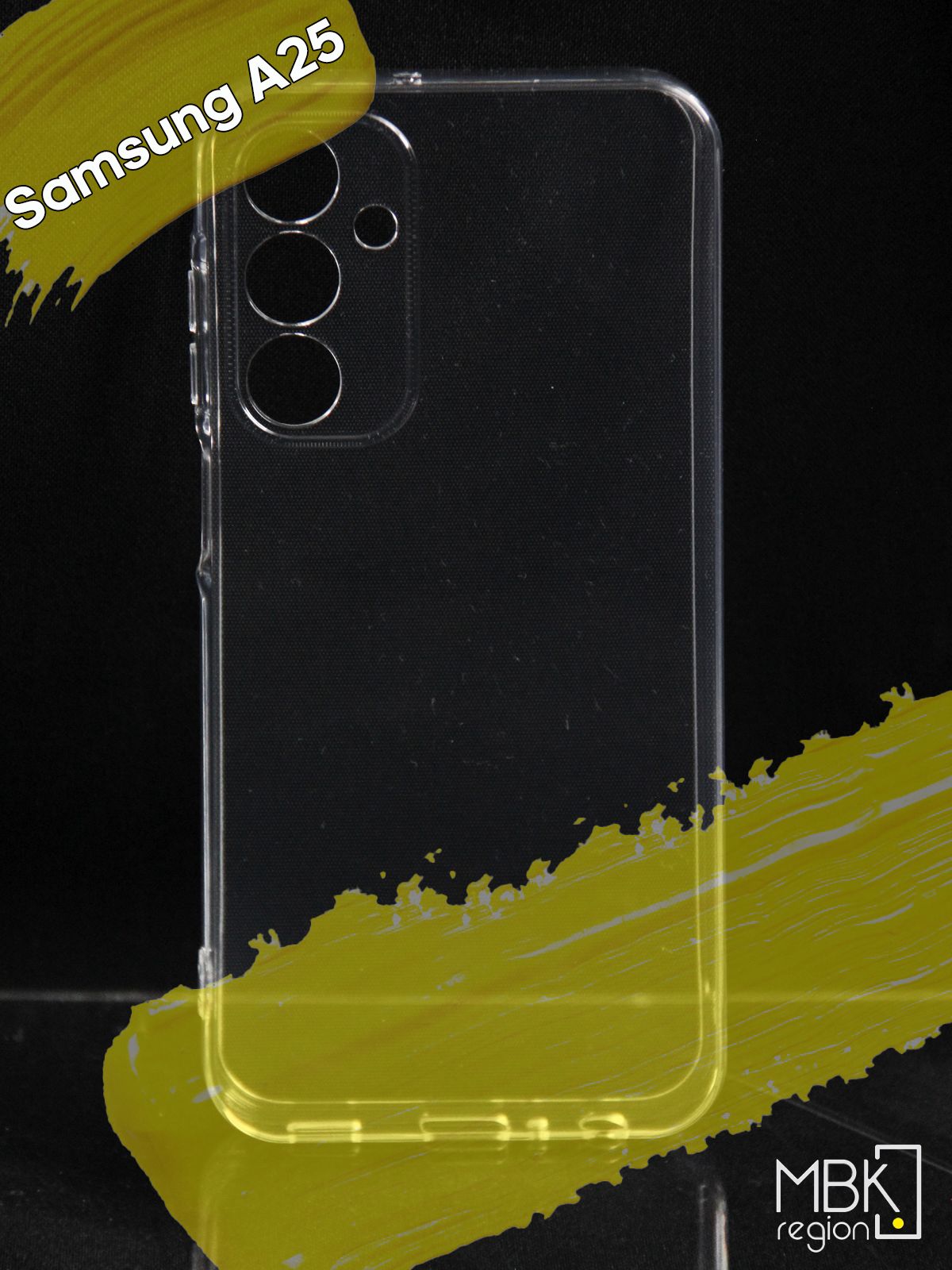 

Чехол для Samsung Galaxy A25, прозрачный, Silicone case