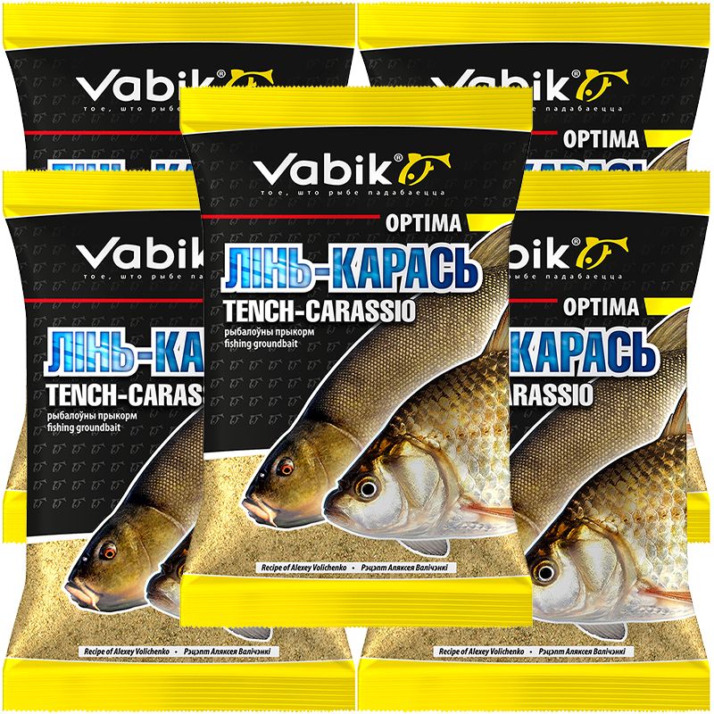 

Прикормка Vabik Optima Tench Carassio Линь-Карась 5 кг, Optima