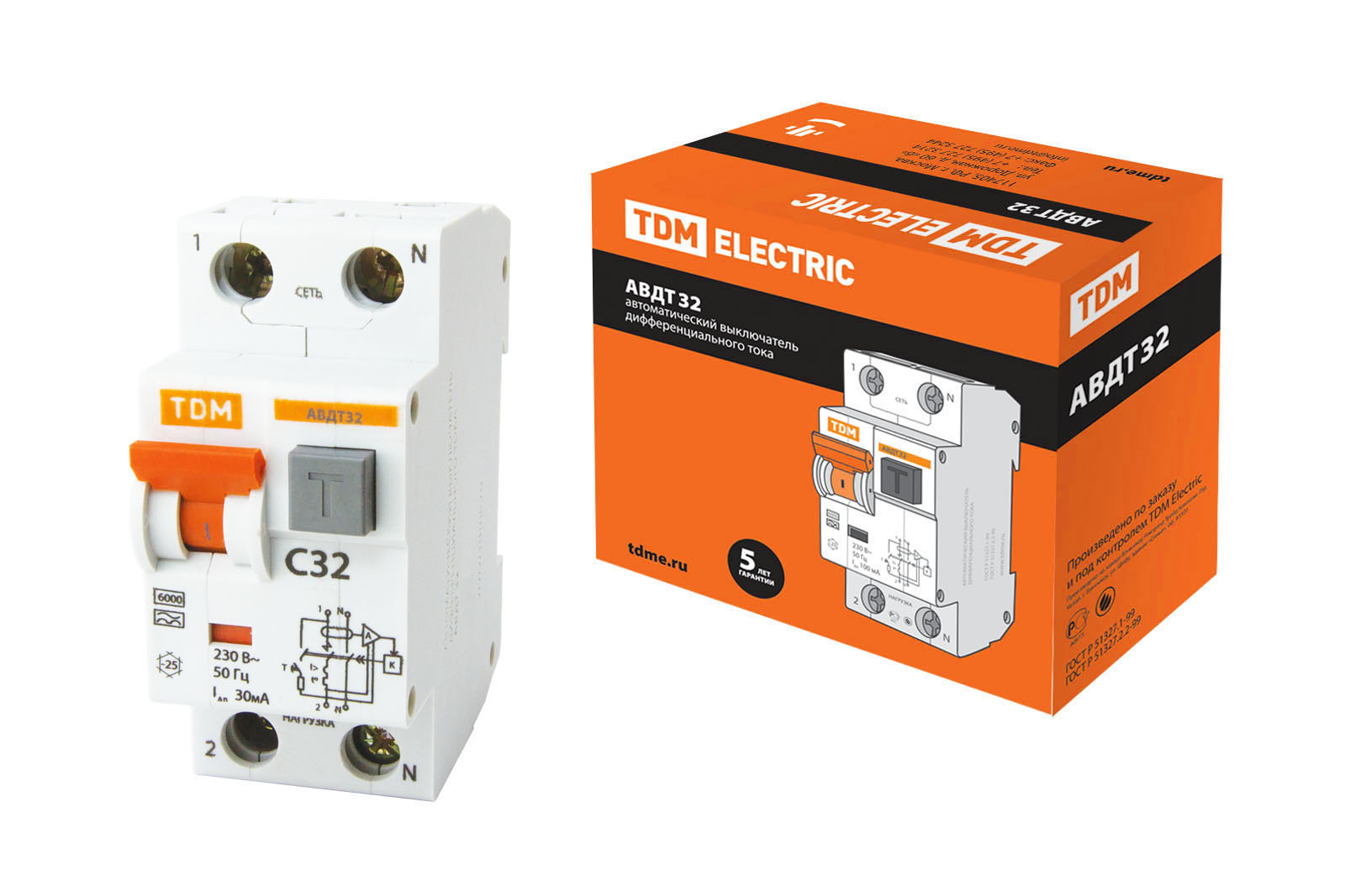 

Автоматический выключатель TDM ELECTRIC SQ0202-0032
