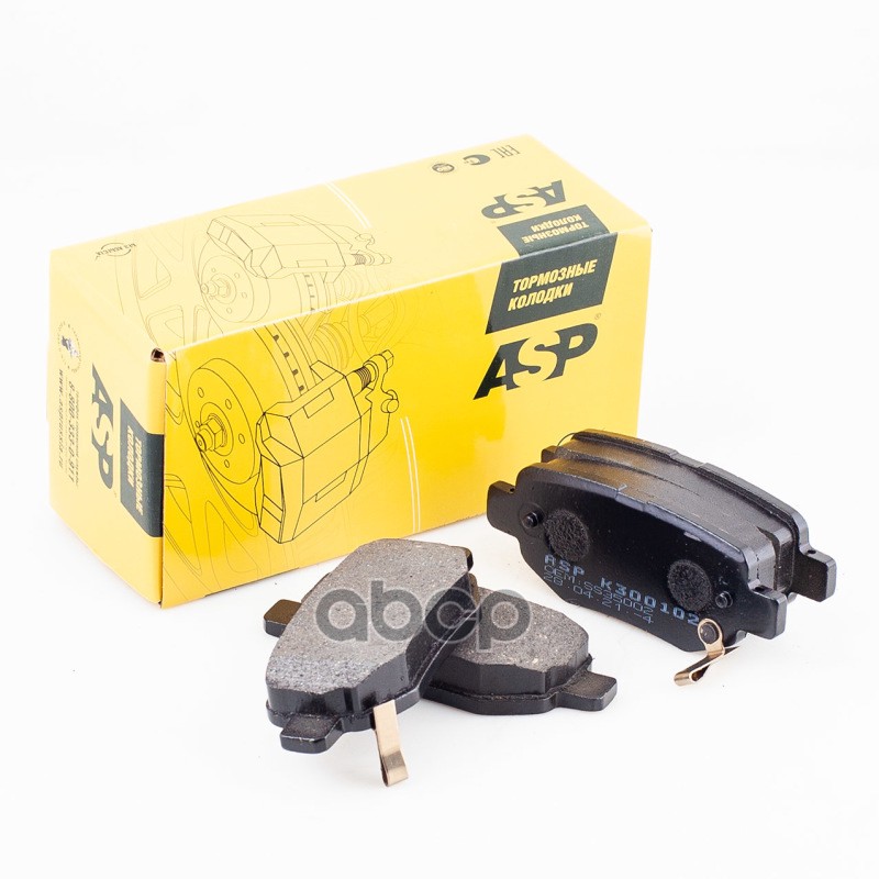 

Тормозные колодки ASP задние k300102