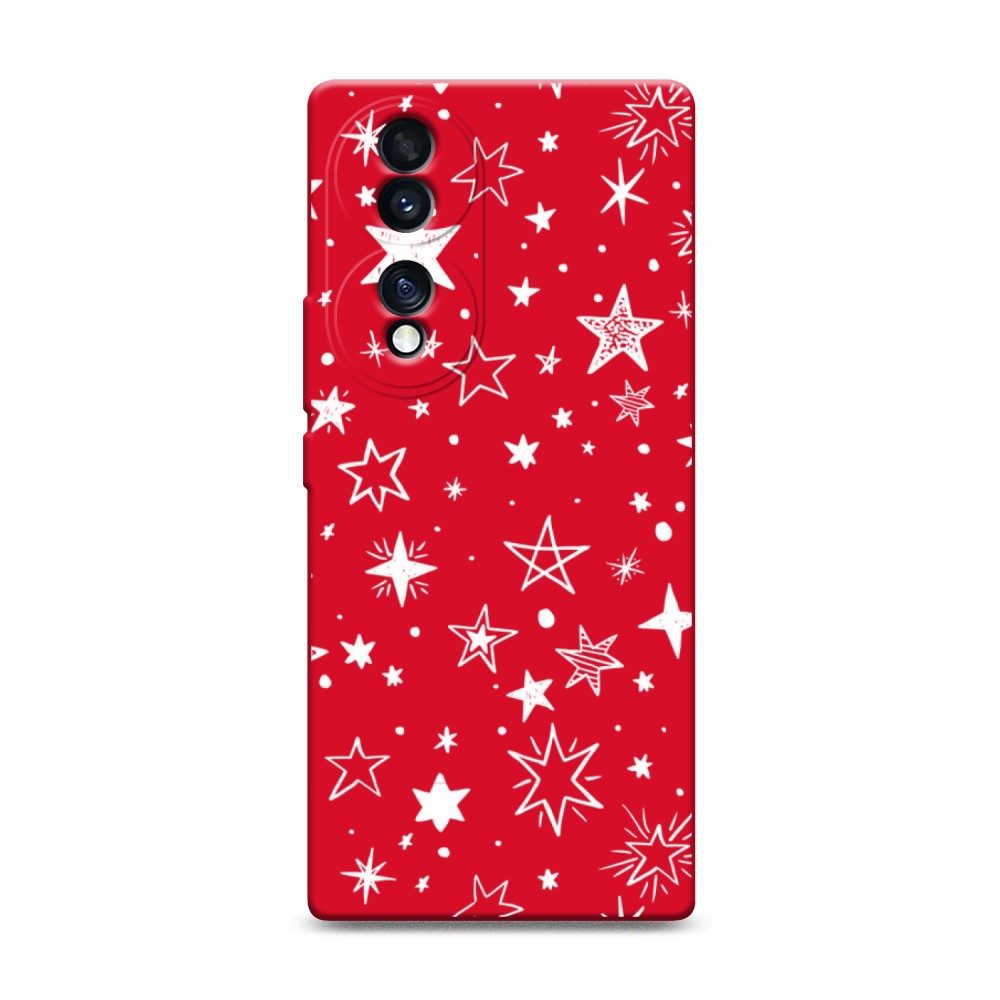 

Чехол Awog на Honor 70 "Звездочки графика белая", Прозрачный;белый, 6108253-1