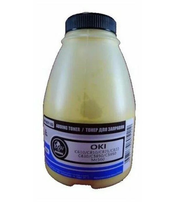 

Тонер для лазерного принтера Black&White (OPR-801Y-135) желтый, совместимый