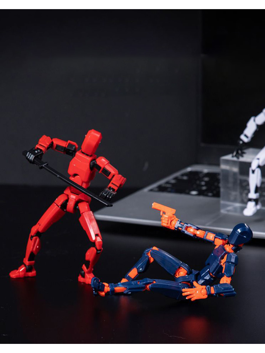 

Подвижная фигурка ГлавноеИдеиРФ робот 3d 2 шт, Robo