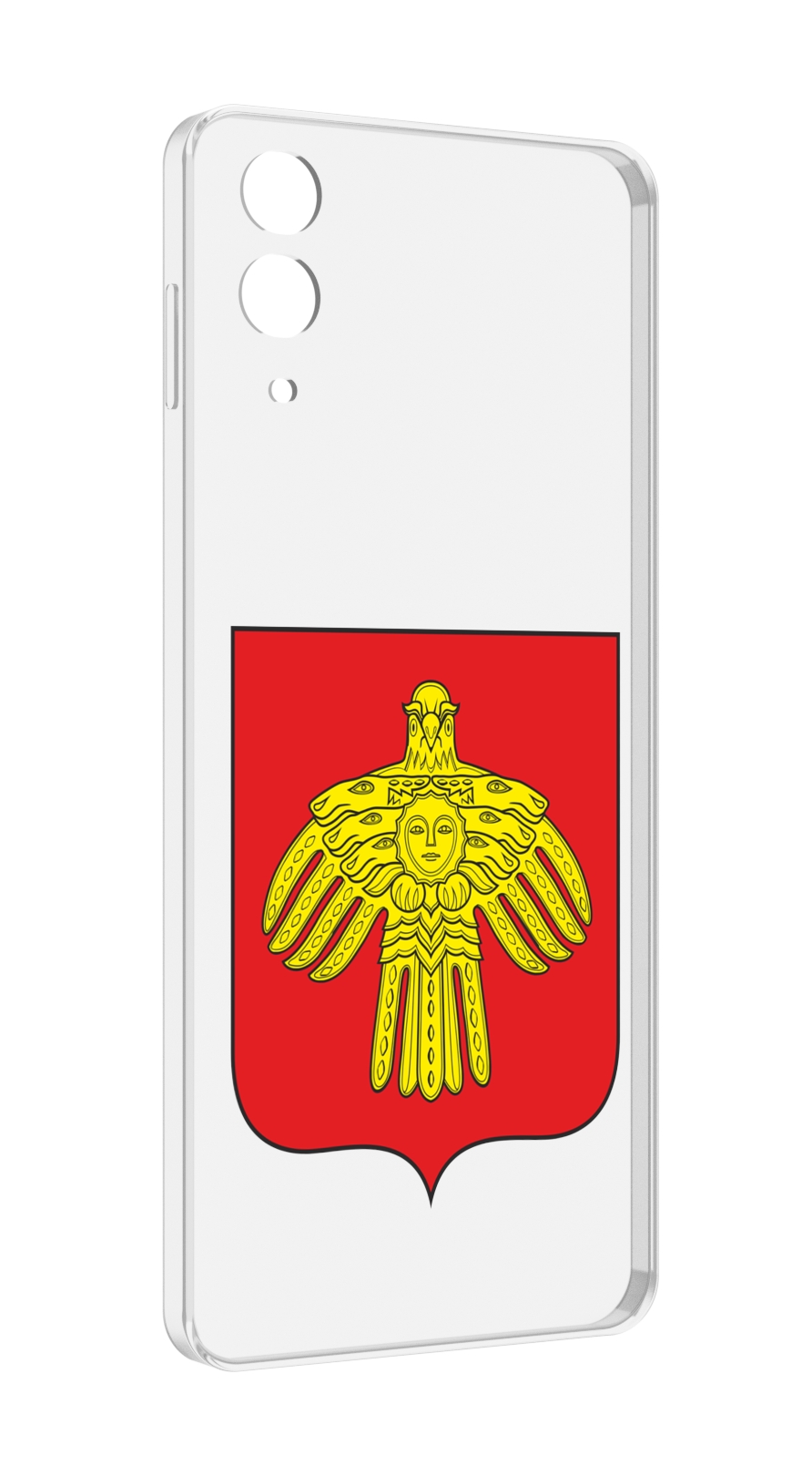 Чехол MyPads герб-коми-сыктывкар для Samsung Galaxy Z Flip 4 (SM-F721)