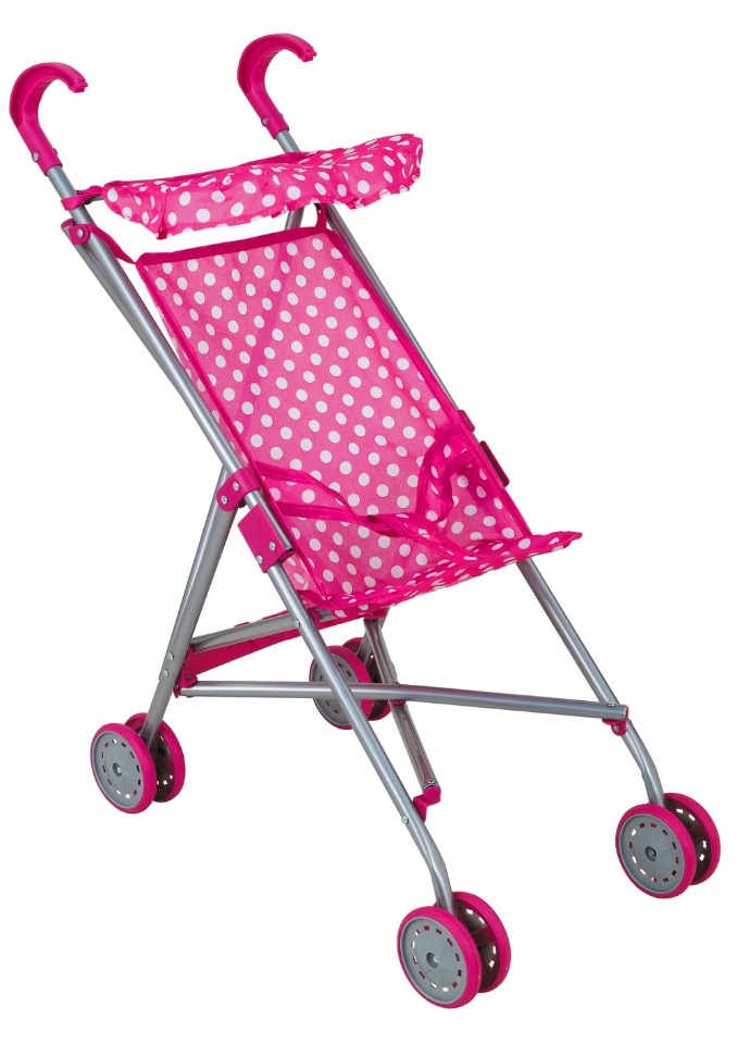 фото Детская игрушечная прогулочная коляска-трость buggy boom для кукол mixy 8003-m1422