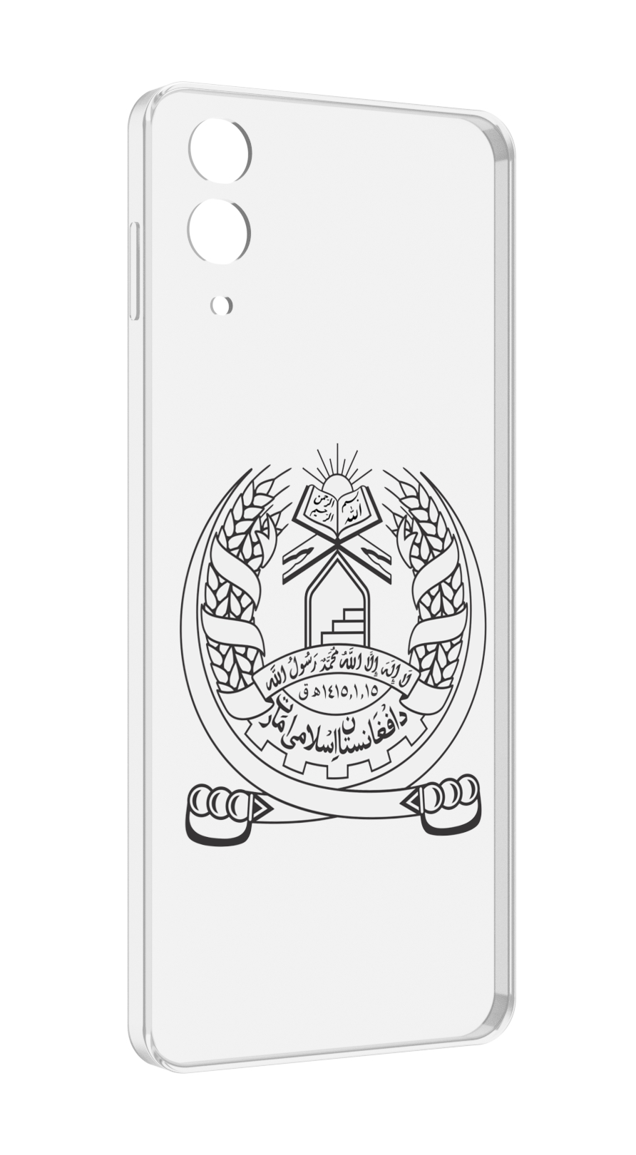 

Чехол MyPads герб-афганистан для Samsung Galaxy Z Flip 4 (SM-F721), Прозрачный, Tocco