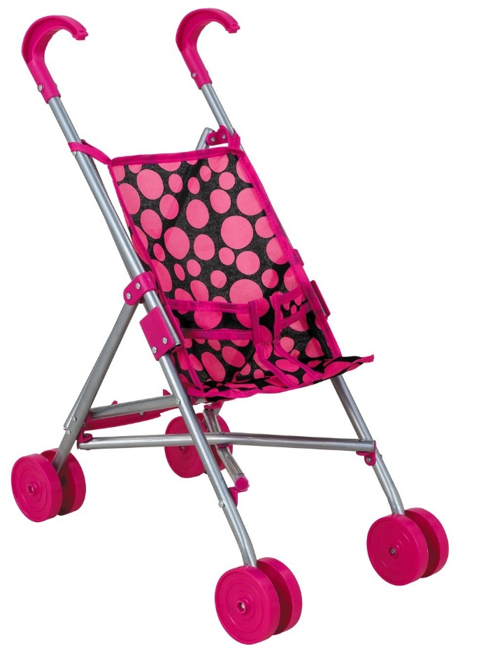 фото Детская игрушечная прогулочная коляска-трость buggy boom для кукол mixy 8001-m1414