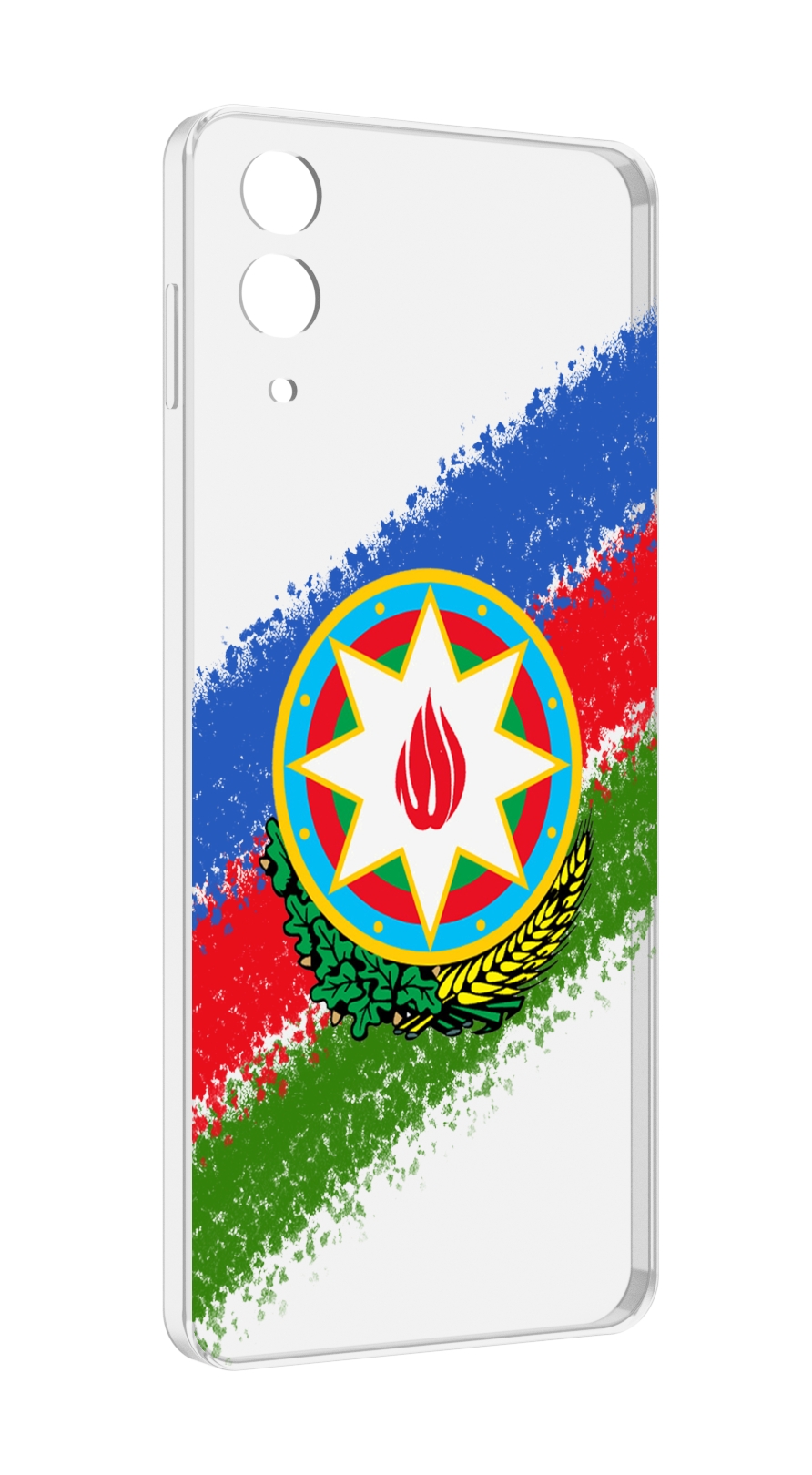 

Чехол MyPads герб флаг Азербайджана для Samsung Galaxy Z Flip 4 (SM-F721), Прозрачный, Tocco
