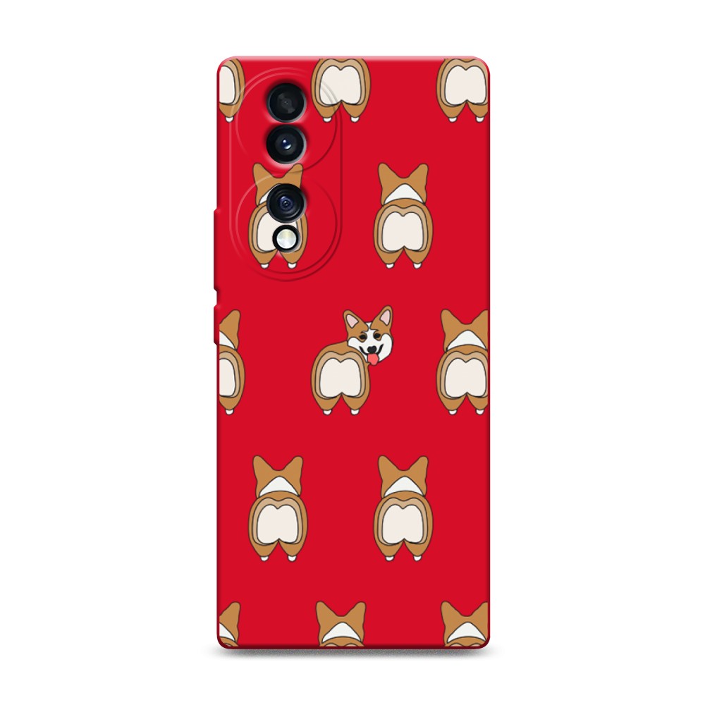 

Чехол Awog на Honor 70 "Милый корги фон", Белый;бежевый;коричневый, 6108253-1