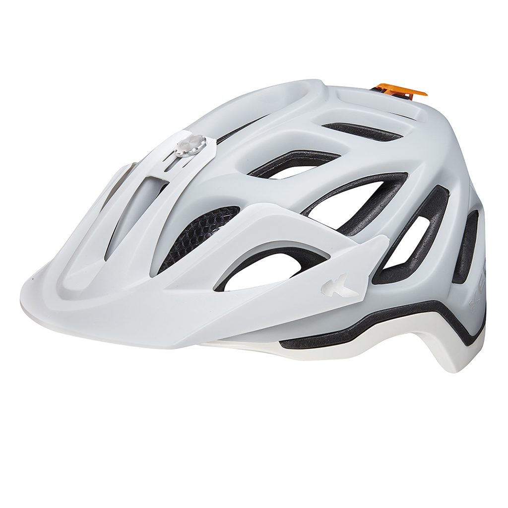 Велосипедный шлем KED Trailon, grey white matt, M