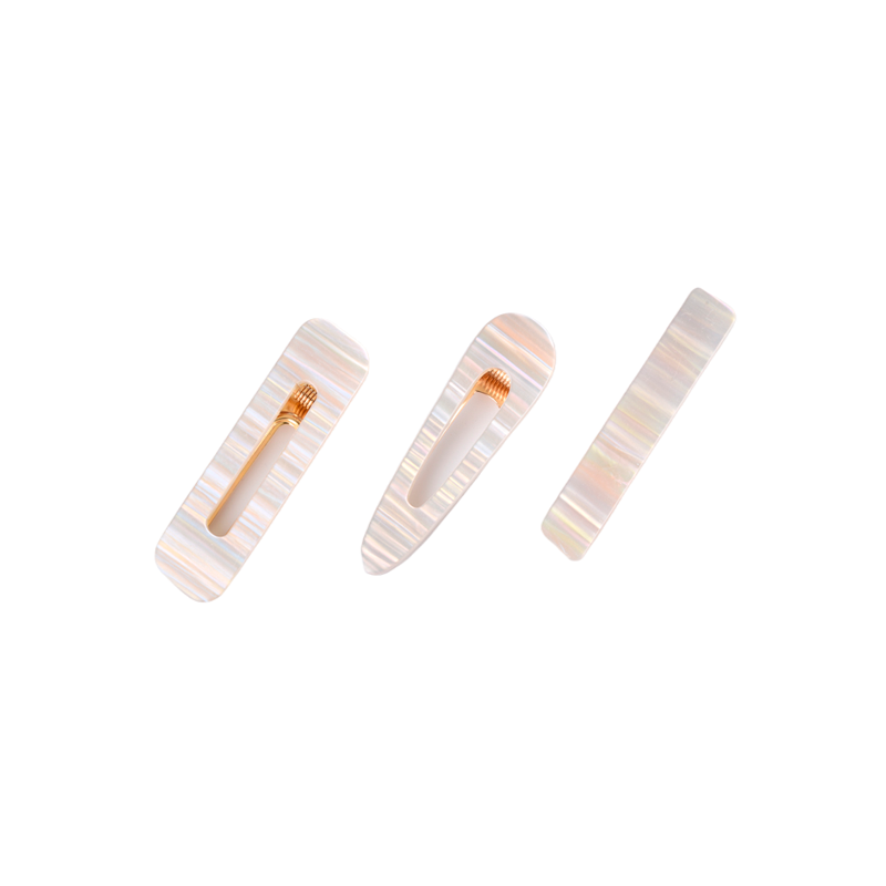 

Набор Accessories Заколки Для Волос 6,5 см 3 шт, Розовый