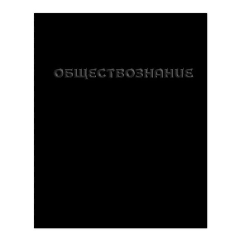 

Тетрадь предметная 48 листов Обществознание А5 скрепка в клетку