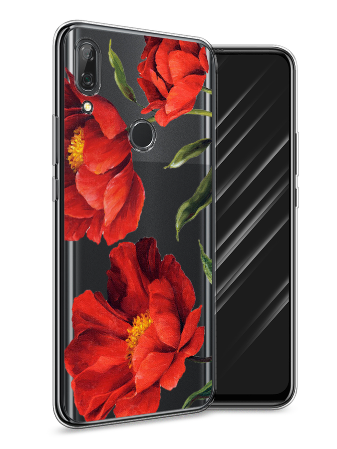 

Чехол Awog на Huawei P Smart Z "Красные маки", Красный, 69450-8