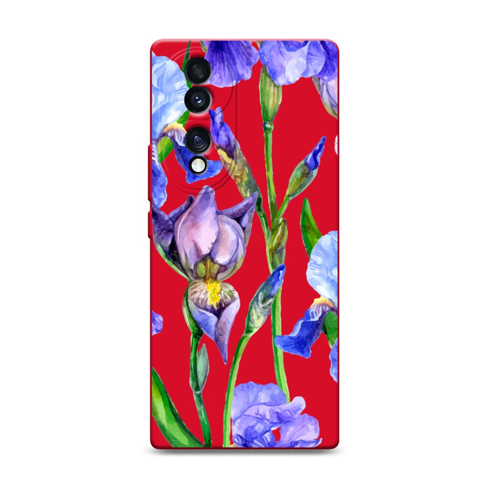 

Чехол Awog на Honor 70 "Синие ирисы", Фиолетовый;голубой;зеленый, 6108253-1