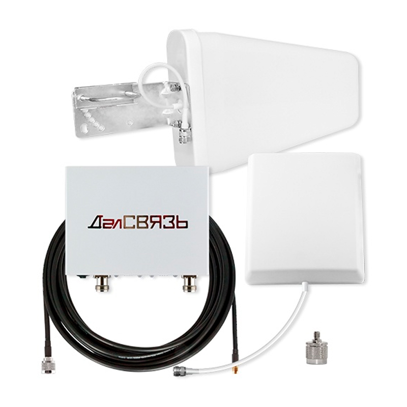 

Готовый комплект усиления сотовой связи Далсвязь DS-2100/2600-17С2